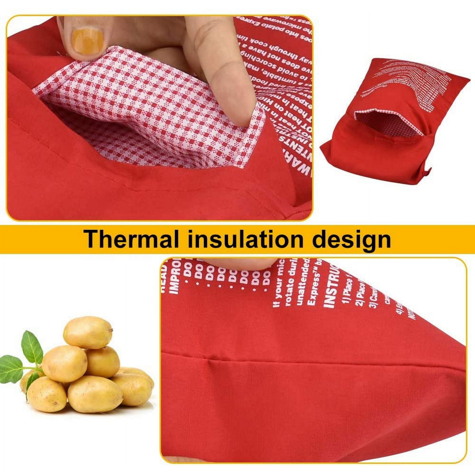 Potato Microwave Cooker Bags 4
