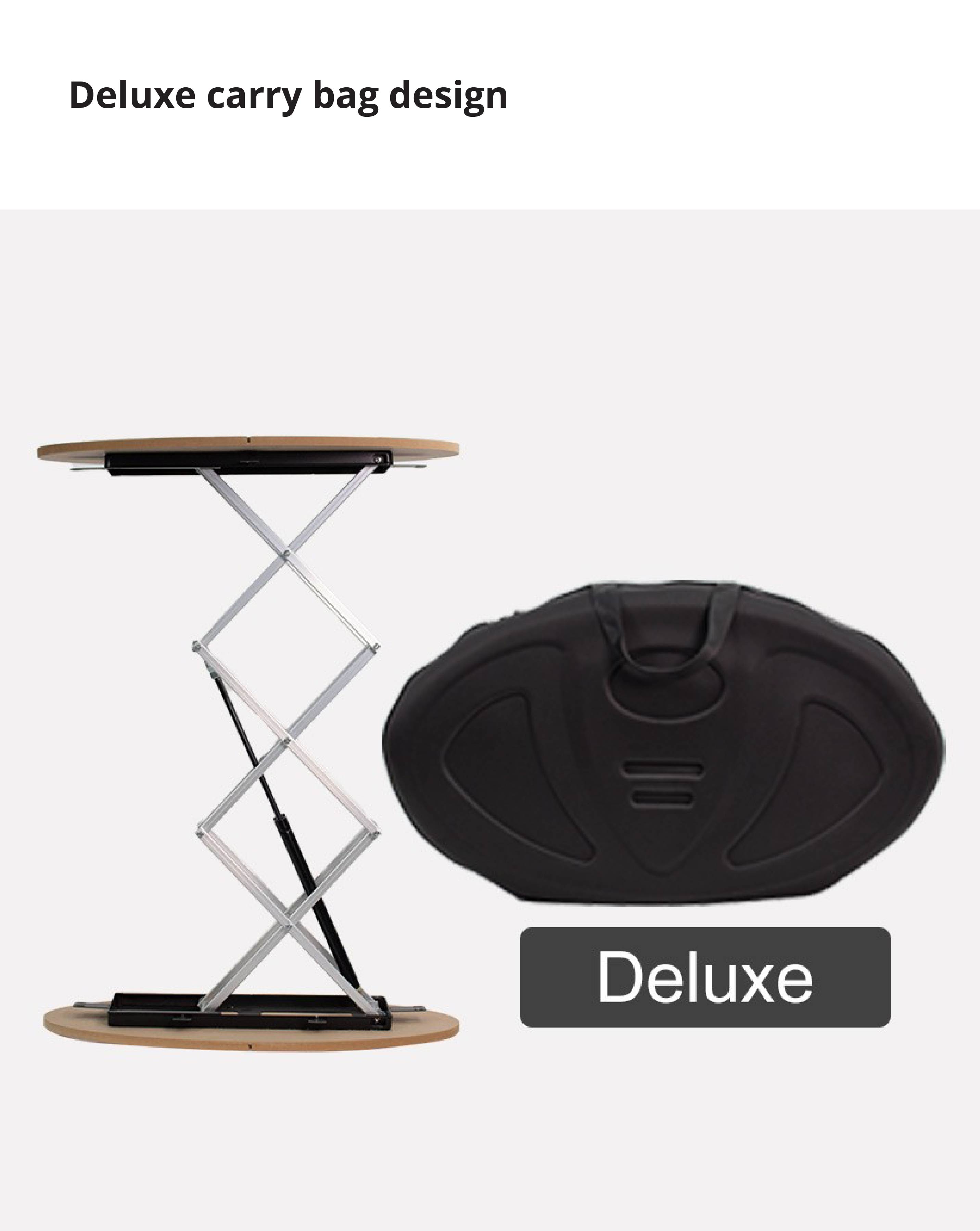 Spring Up Display Counter - Deluxe White 5