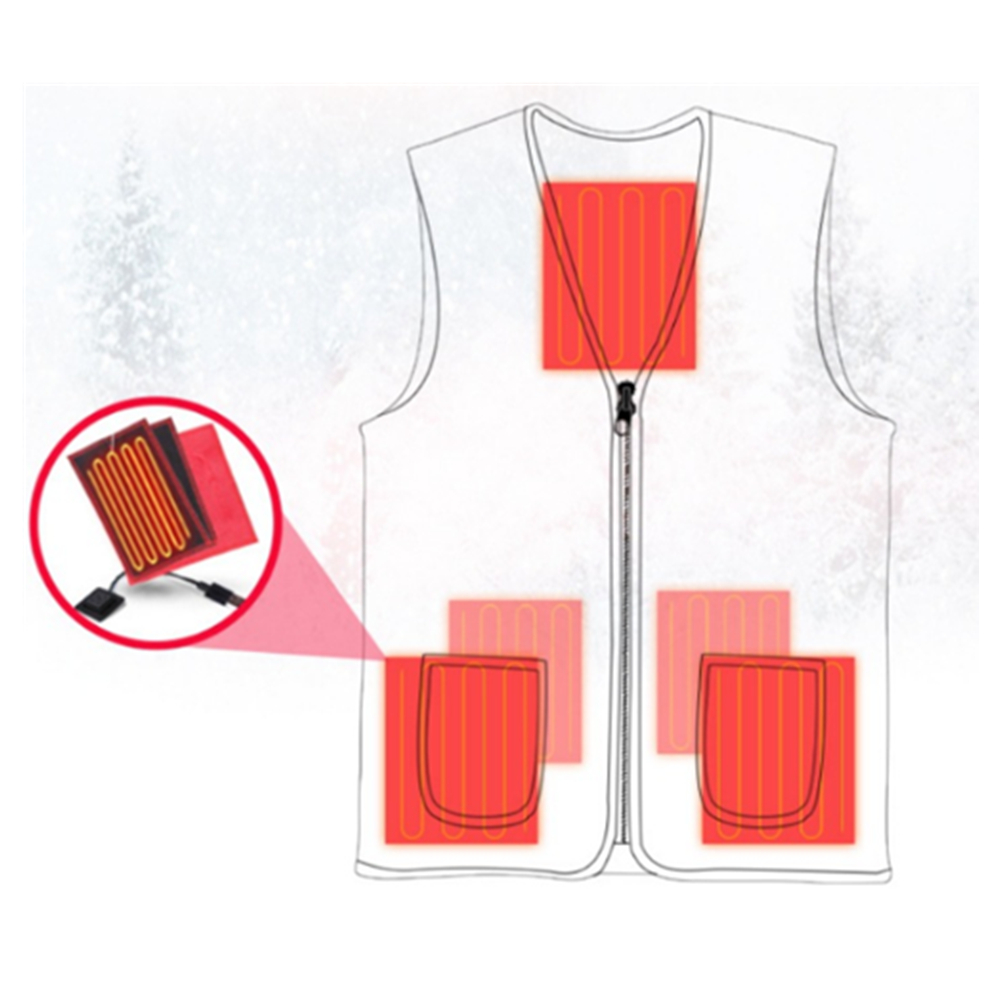 Winter Neoprene Unisex Heating Vest 3