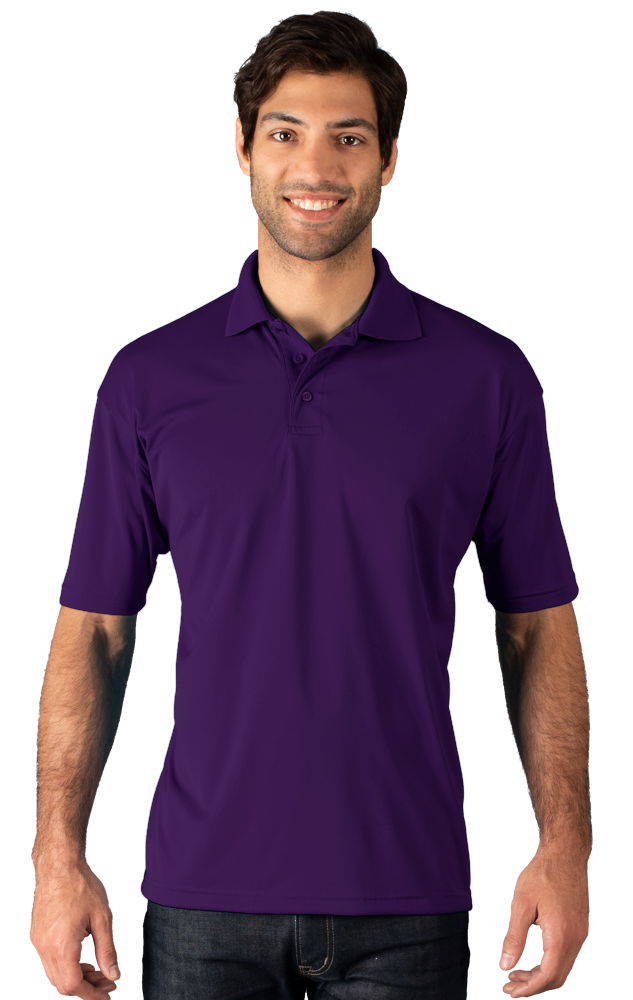Men's Snag Resistant Wicking Short-Sleeve Polo 17