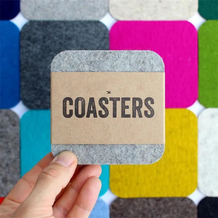 Felt Coaster Set 4
