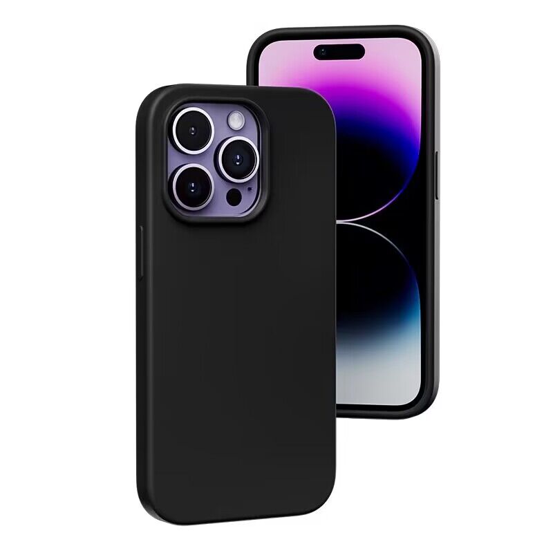 Silicone Case with Microfiber Lining for all iPhone 15 Series 2