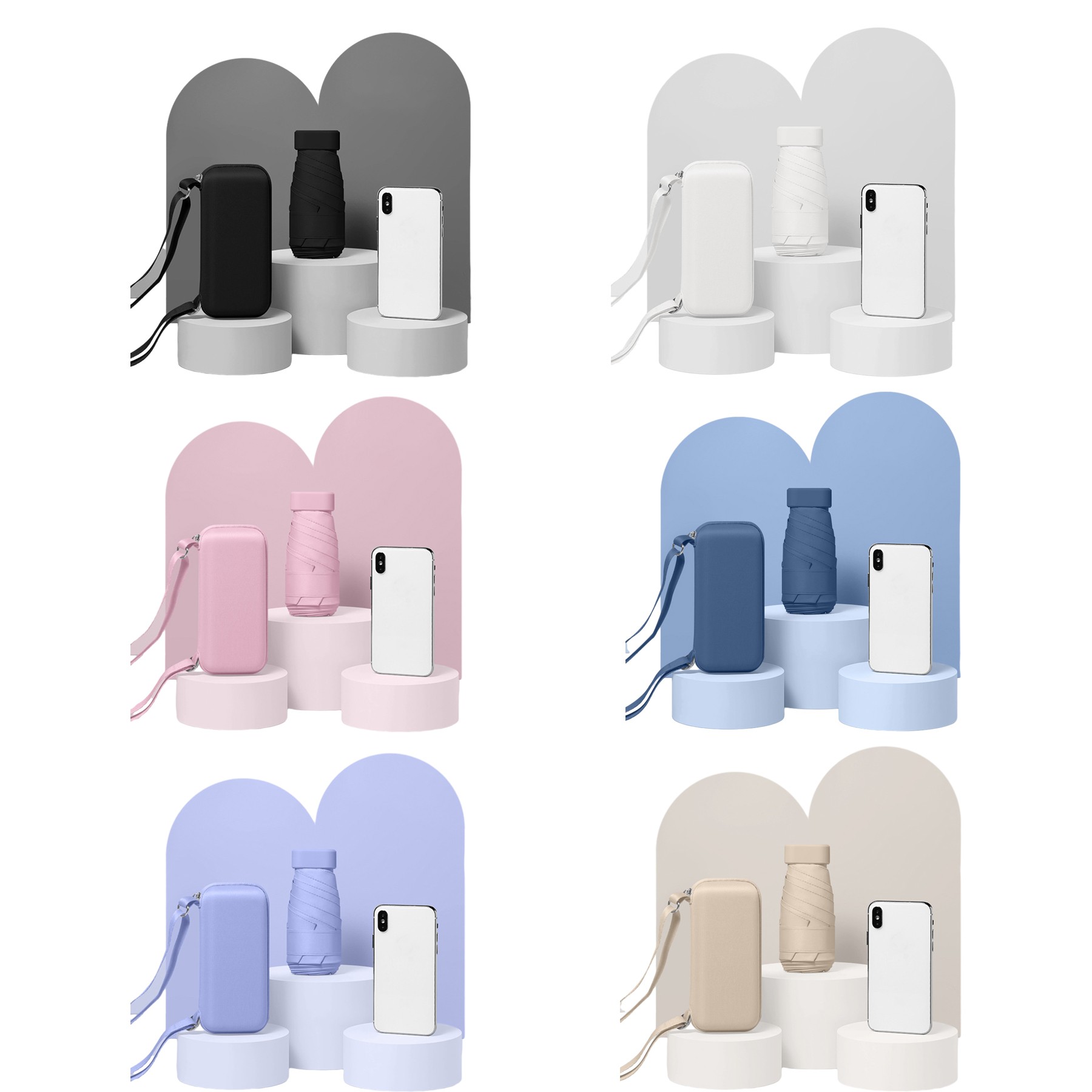 Portable Mini Capsule Sunscreen Umbrella 2