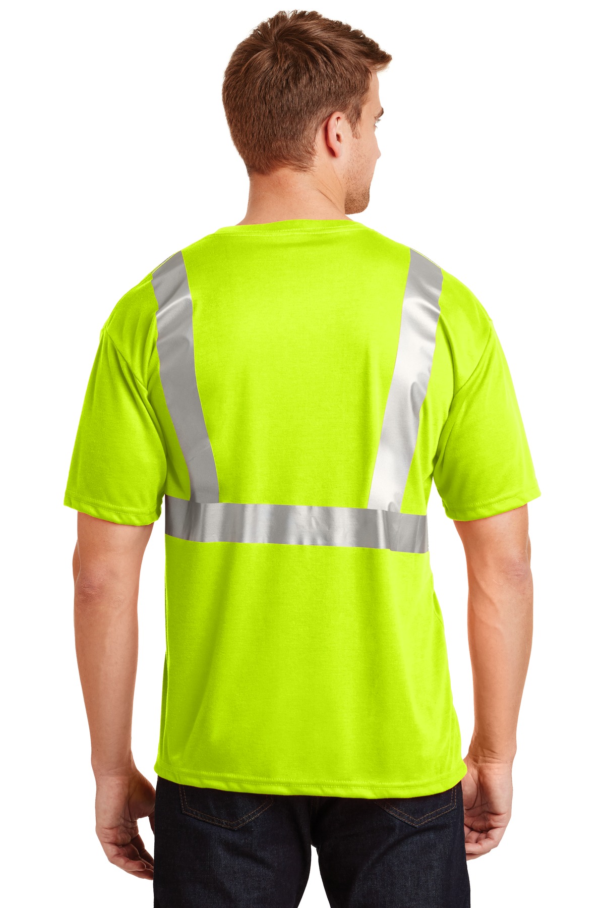 CornerStone - ANSI 107 Class 2 Safety T-Shirt. CS401 18