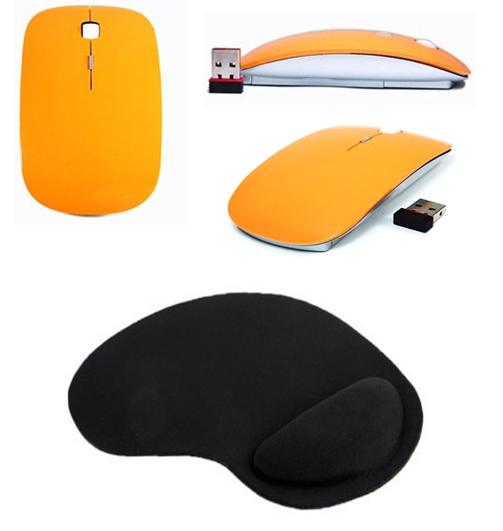 iBank ® 2.4GHz Wireless Mouse + Wrist Rest Mouse Pad 2