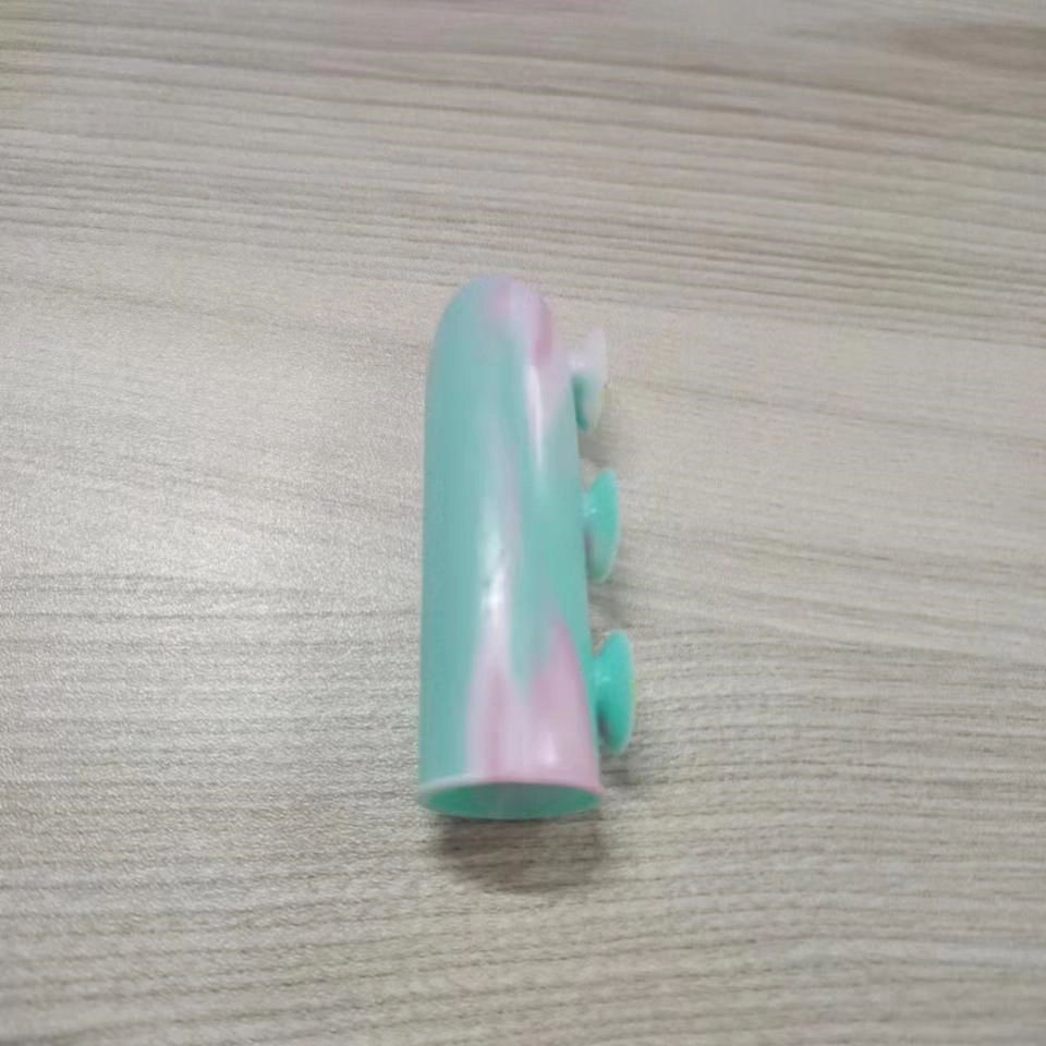 Silicone Multi-Color Sucker Toy 4