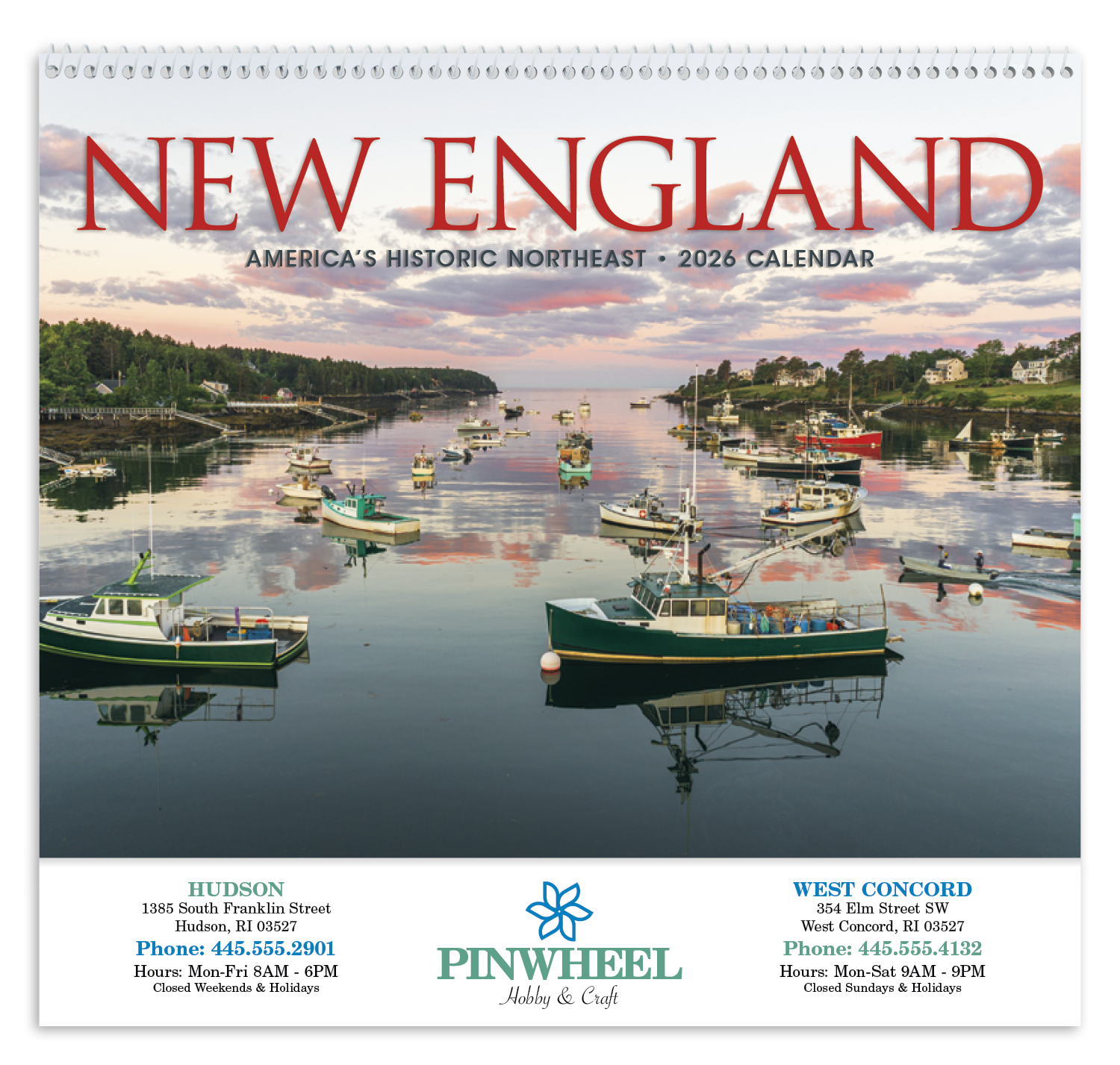Triumph® Calendars New England Calendar 20