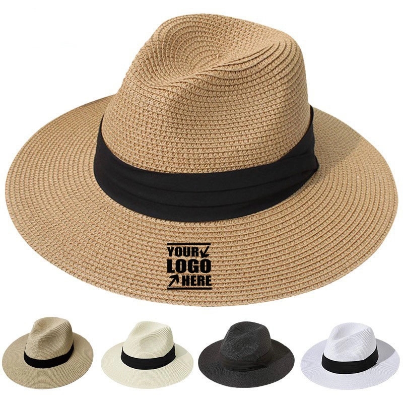 Summer Beach Sun Straw Hat Upf50+ 2
