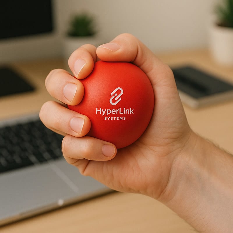 Round Stress Reliever 19