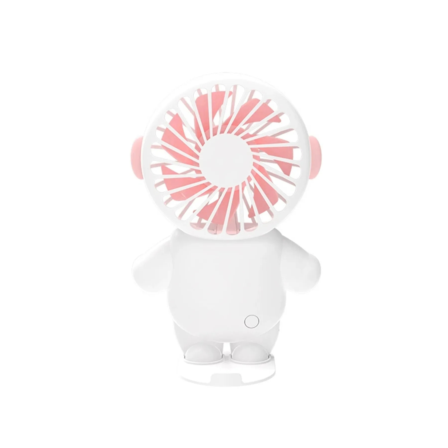 300 mAh Chargeable Cartoon Spaceman Handheld Fan 8