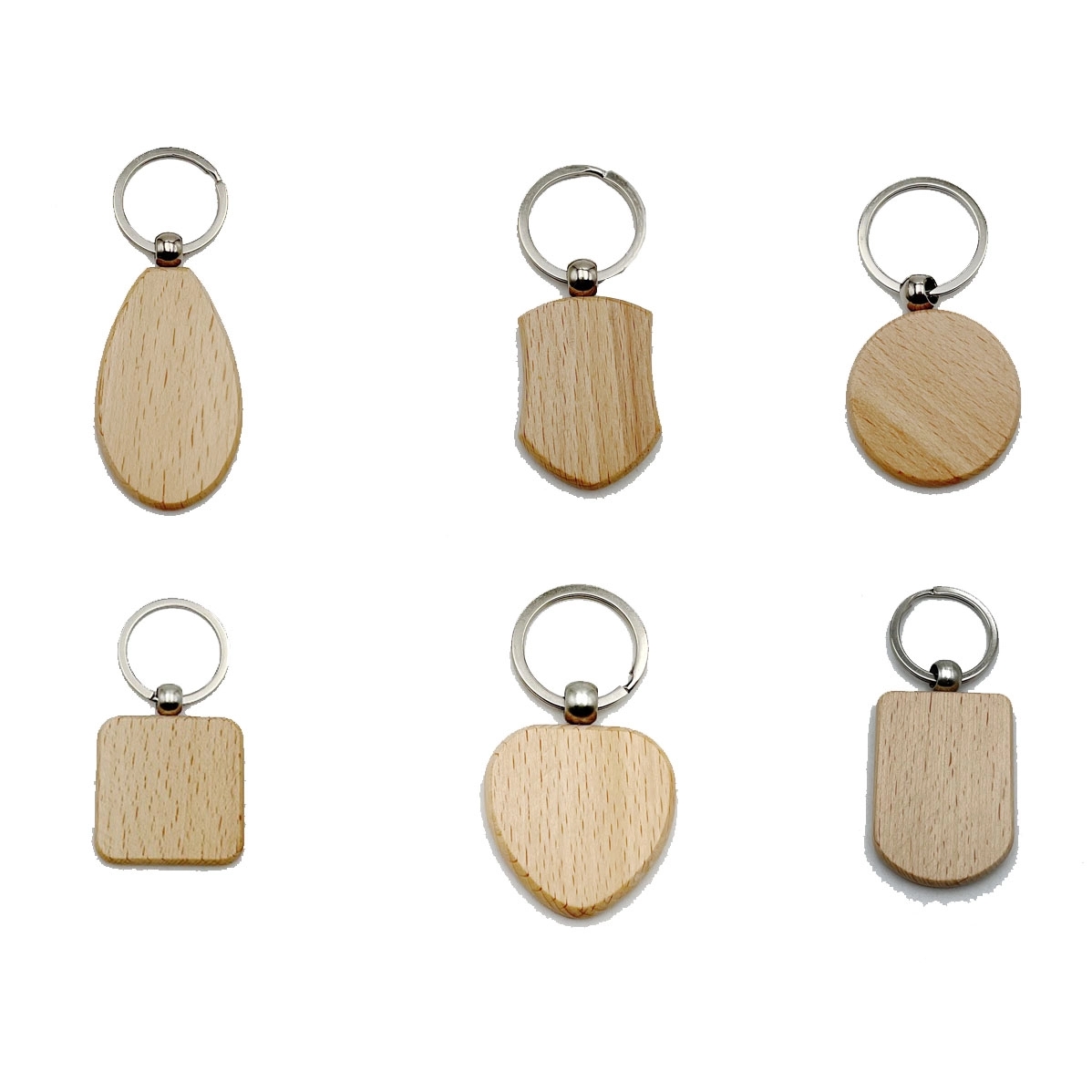 Patter Wooden Key Chains & Car Keychain 1