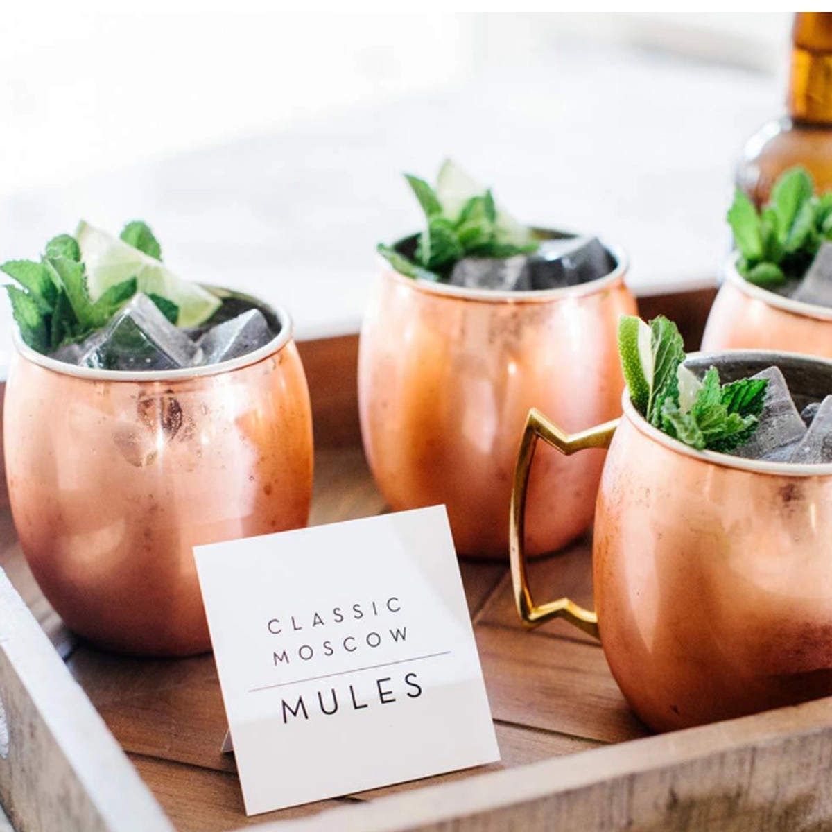 Custom Stainless Steel Copper Plated Moscow Mule Mug 9