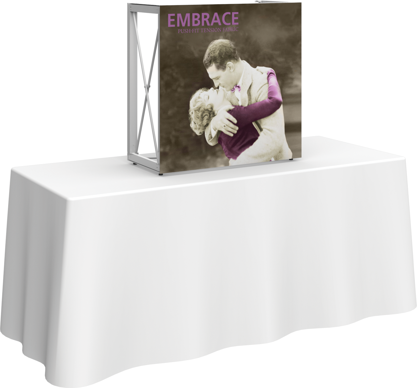 Embrace 2.5 ft. Tabletop With Front Graphic