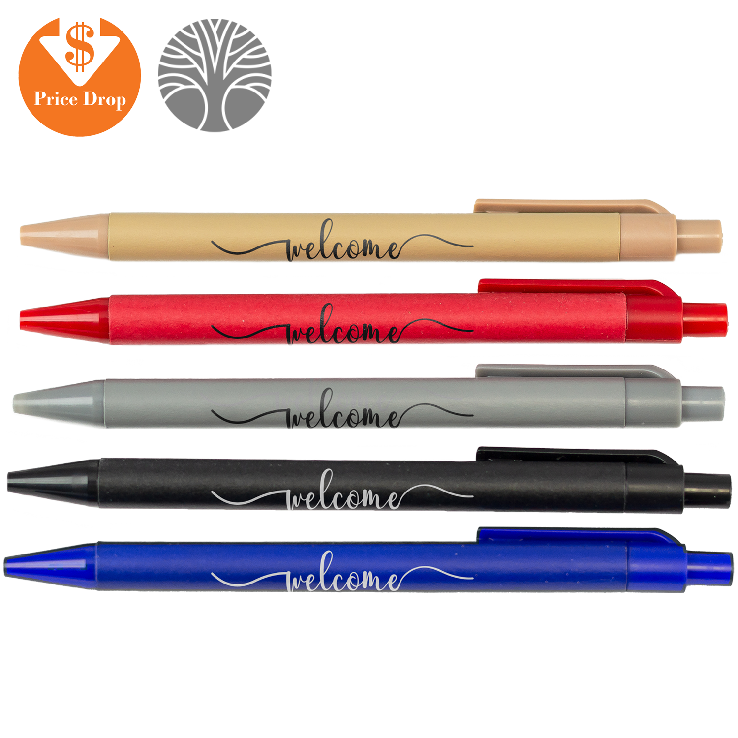 100% Recycled Paper Barrel Ballpoint Pen 14