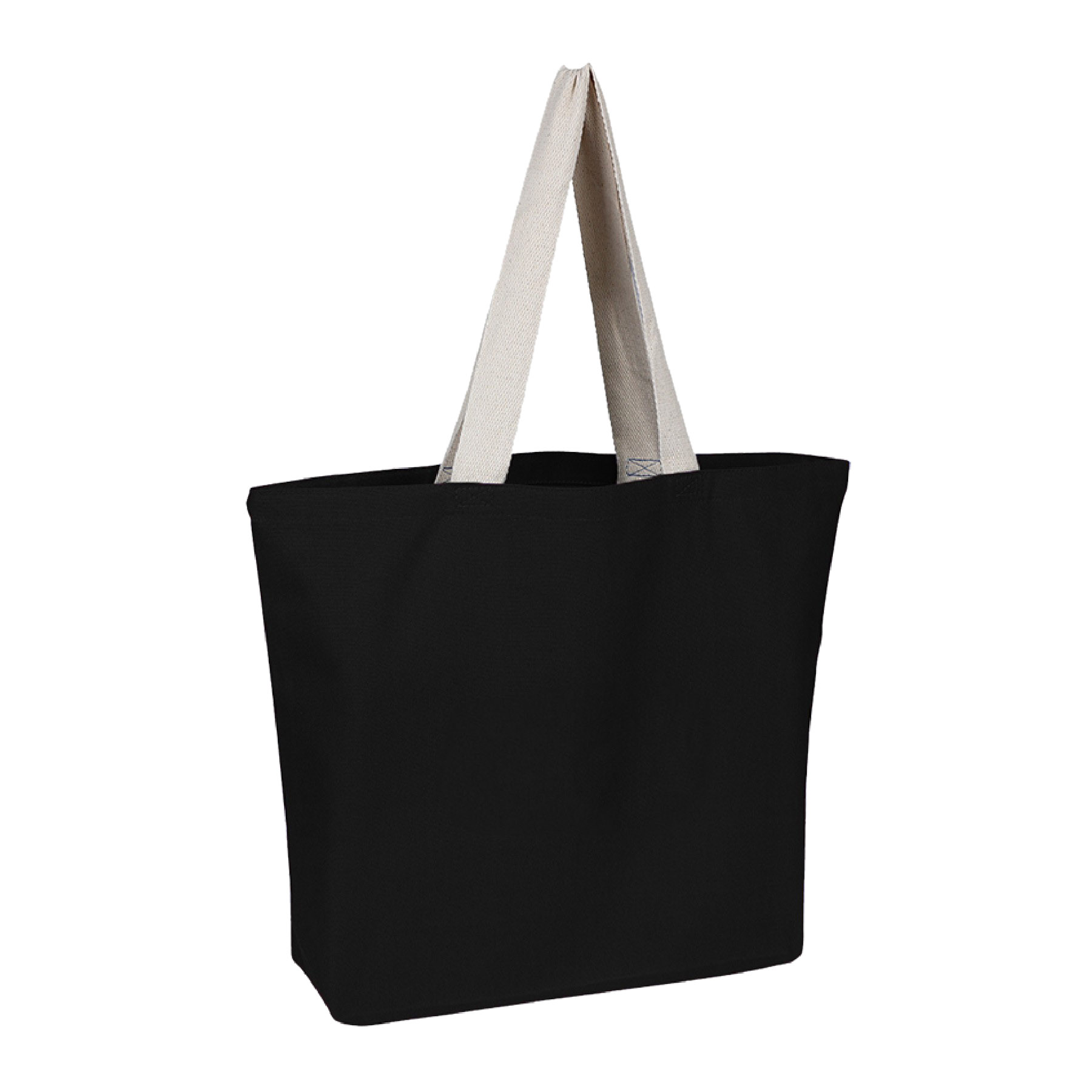 12 oz. 100% Cotton Canvas Colored Beach Bag 4
