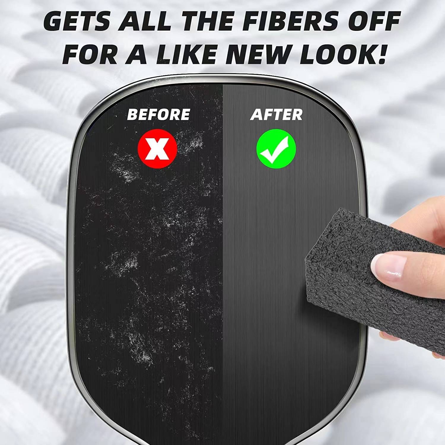 Pickleball Paddle Cleaning Rubber Eraser 4