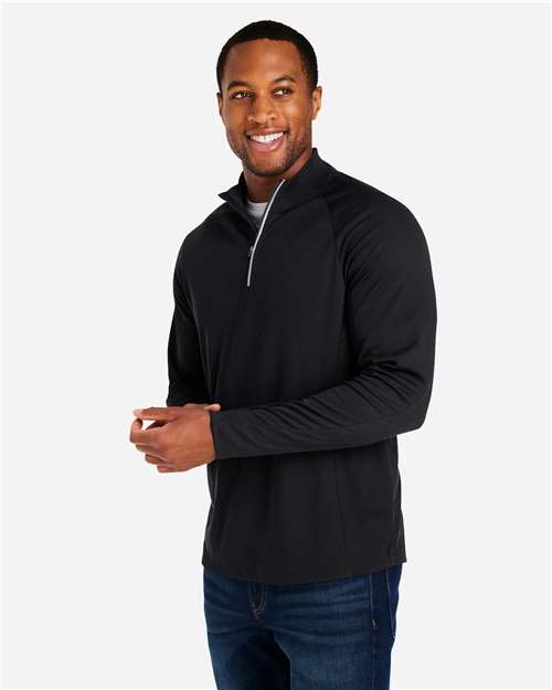 Men's Origin Performance Pique Quarter-Zip Pullover - CE418 33