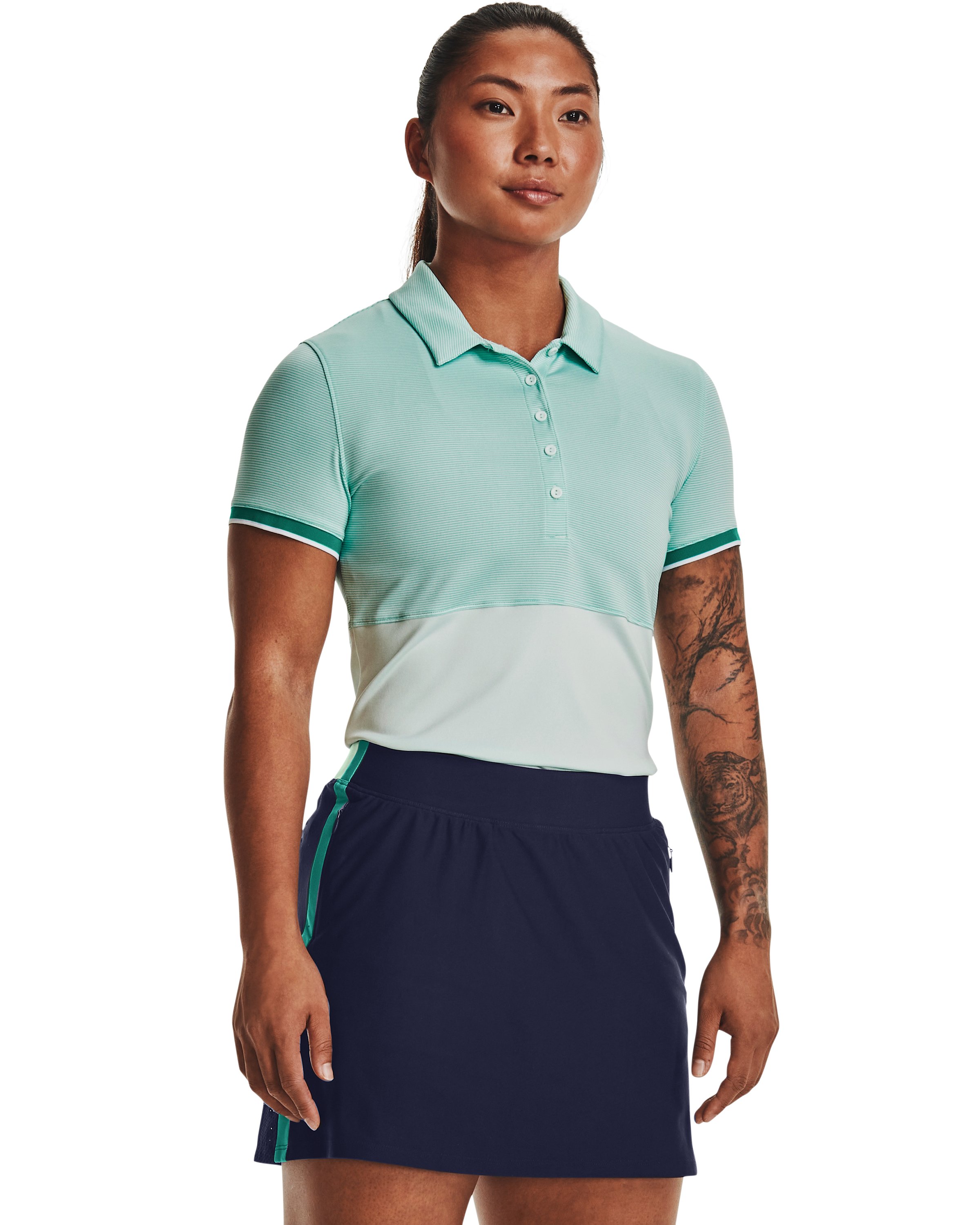 UA Zinger Point Women's Short Sleeve Polo 3