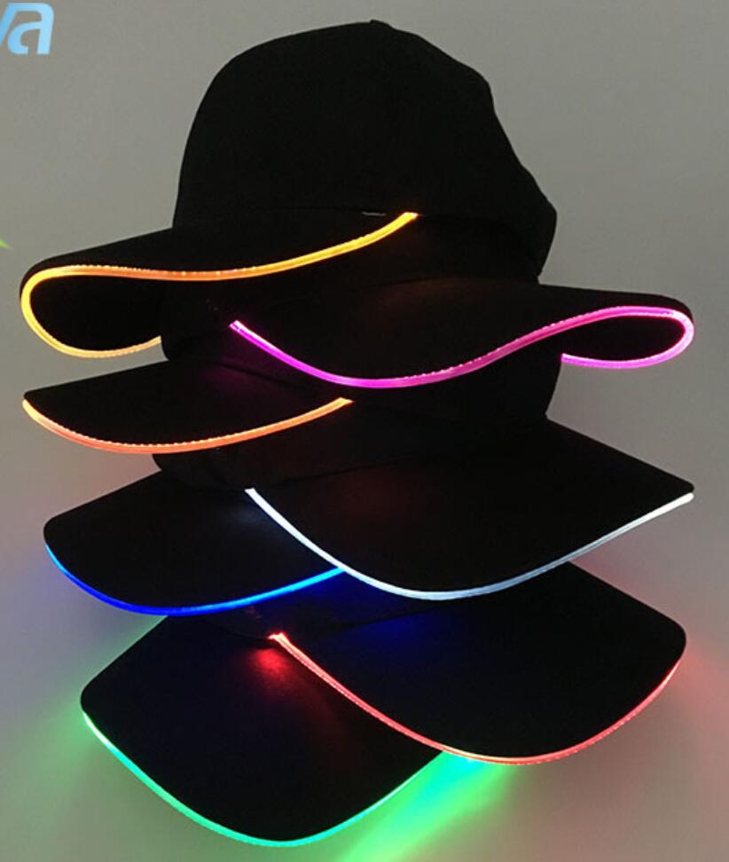 23" LED Light Cotton Baseball Cap 2