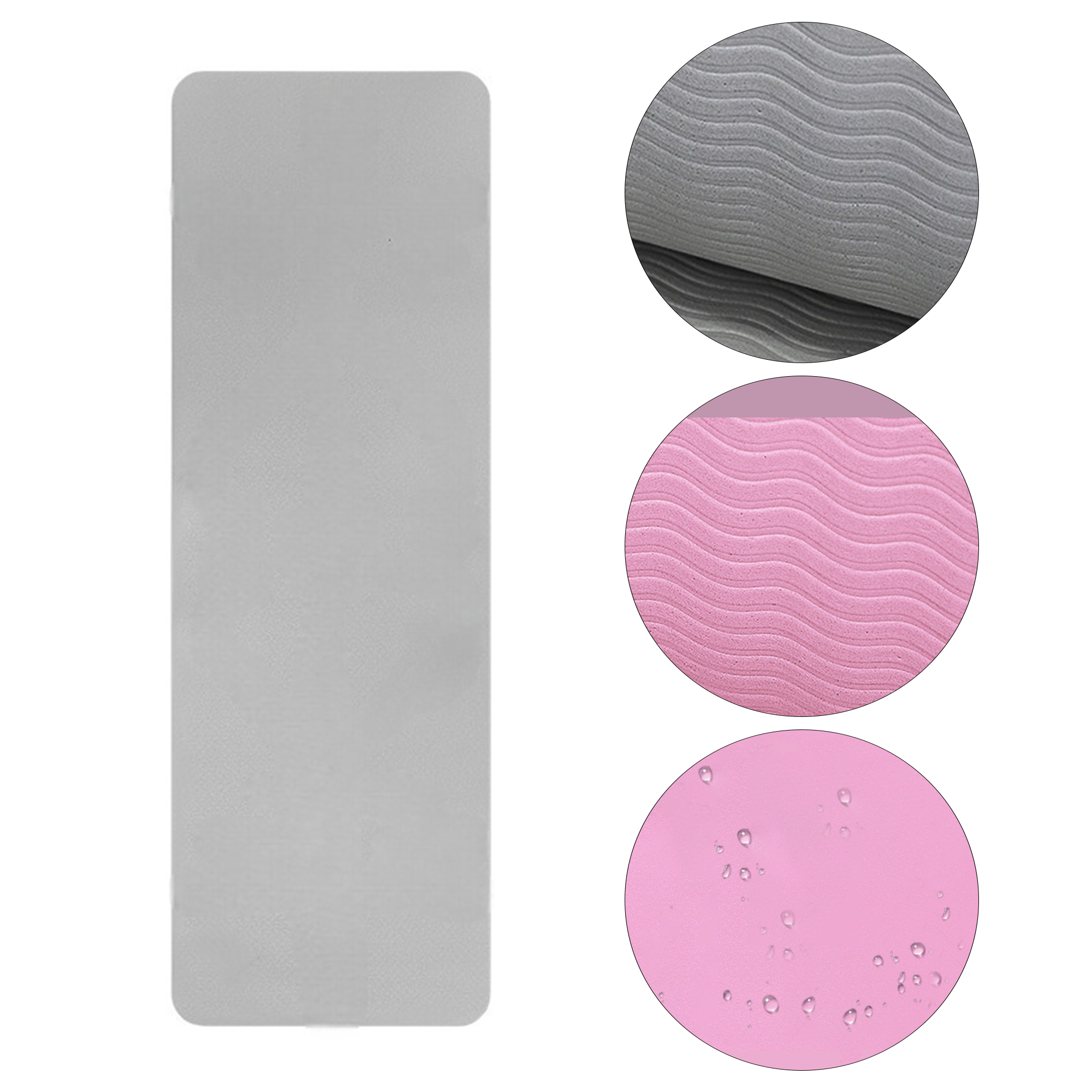 TPE Single Color Yoga Mat 4