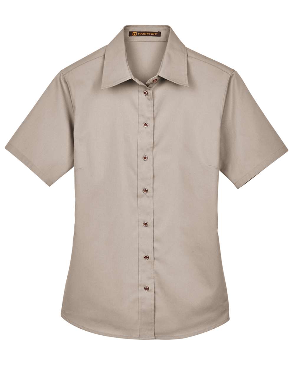 Women's Easy Blend™ Short Sleeve Twill Dress Shirt with Stain-Release - M500SW 10