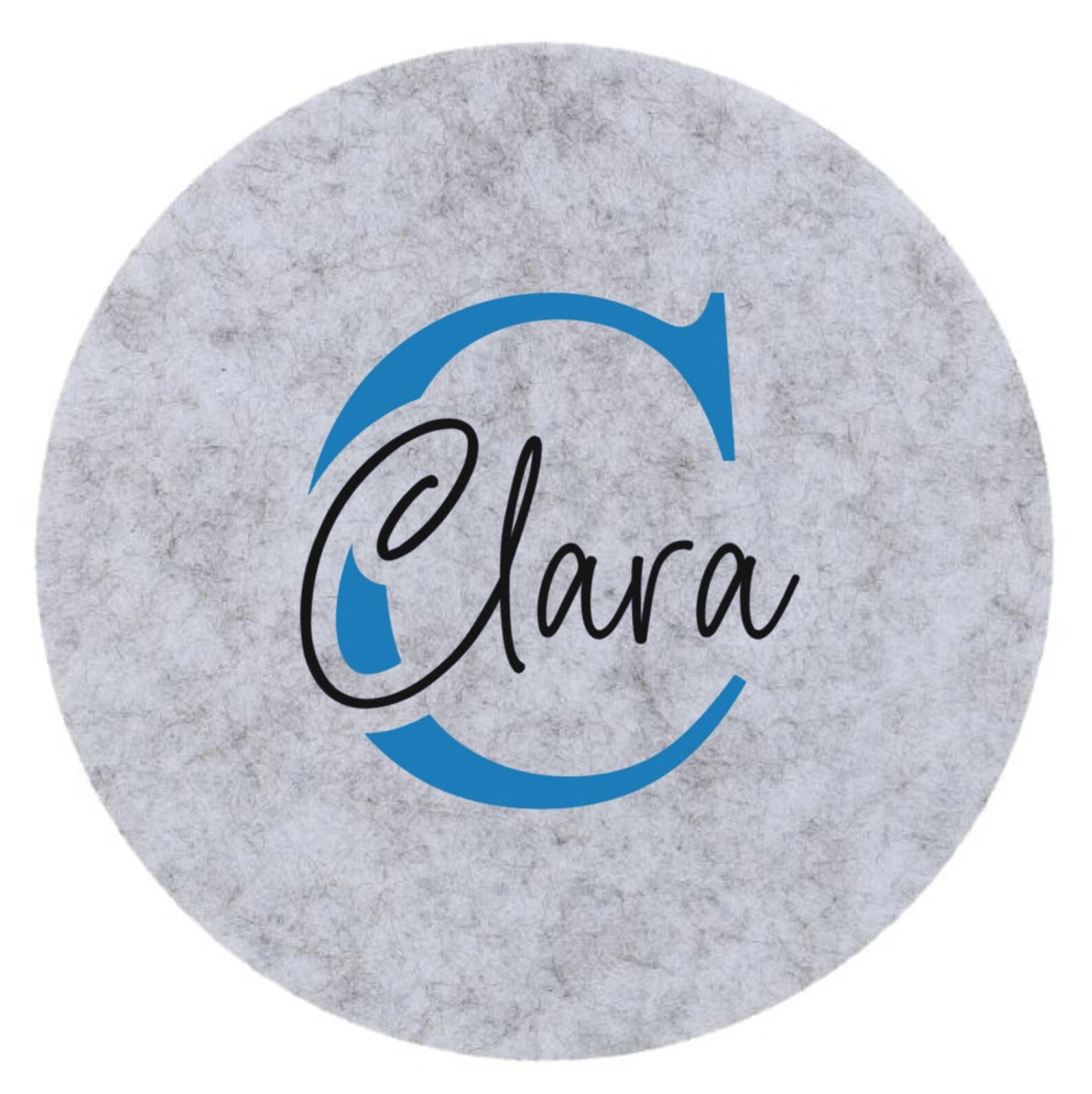Custom Printed Recycled Felt Coaster 3