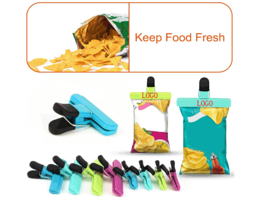 Large Plastic Chip Bag Clips/Food Packages Chips Storage Bag 2