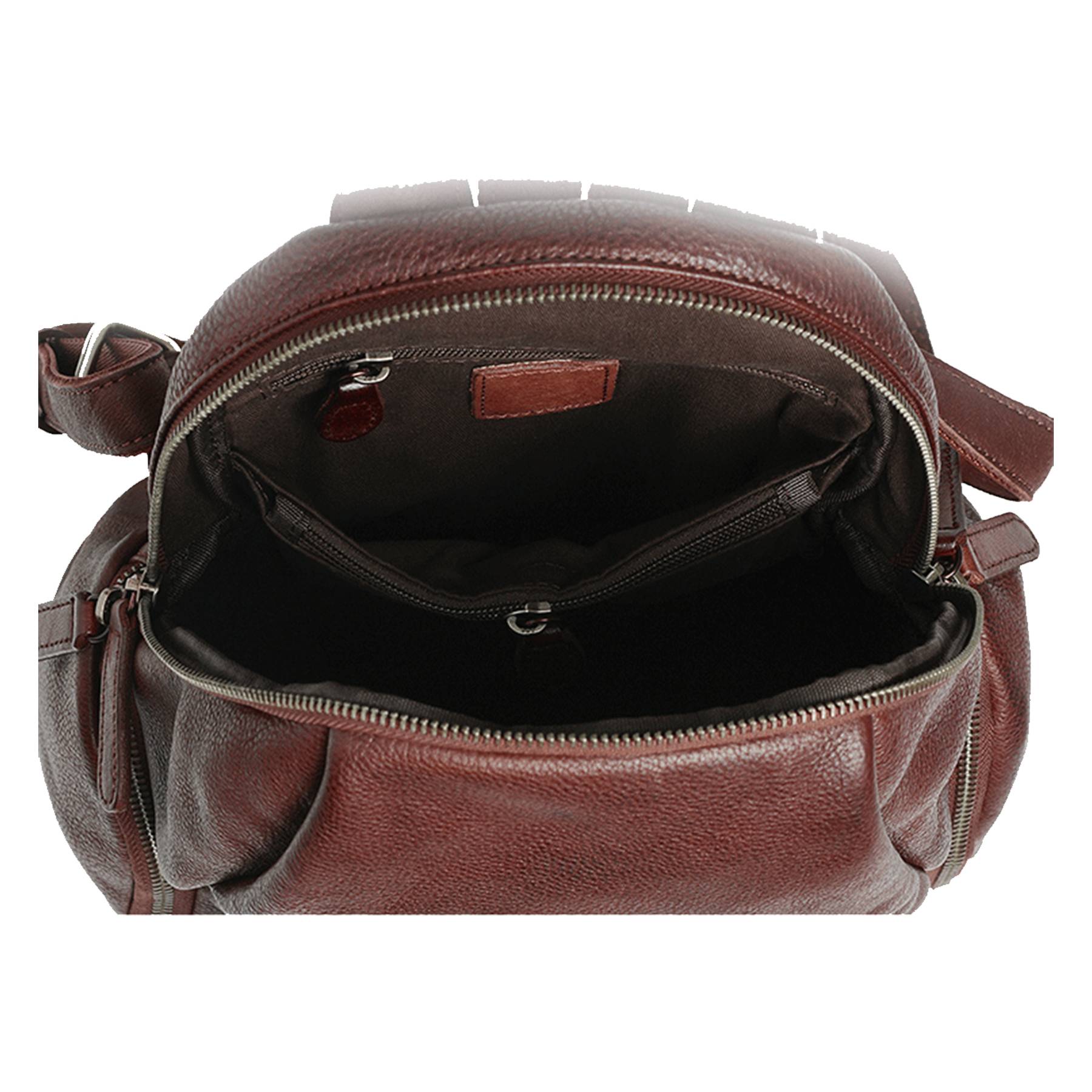 Genuine leather backpack for women 3
