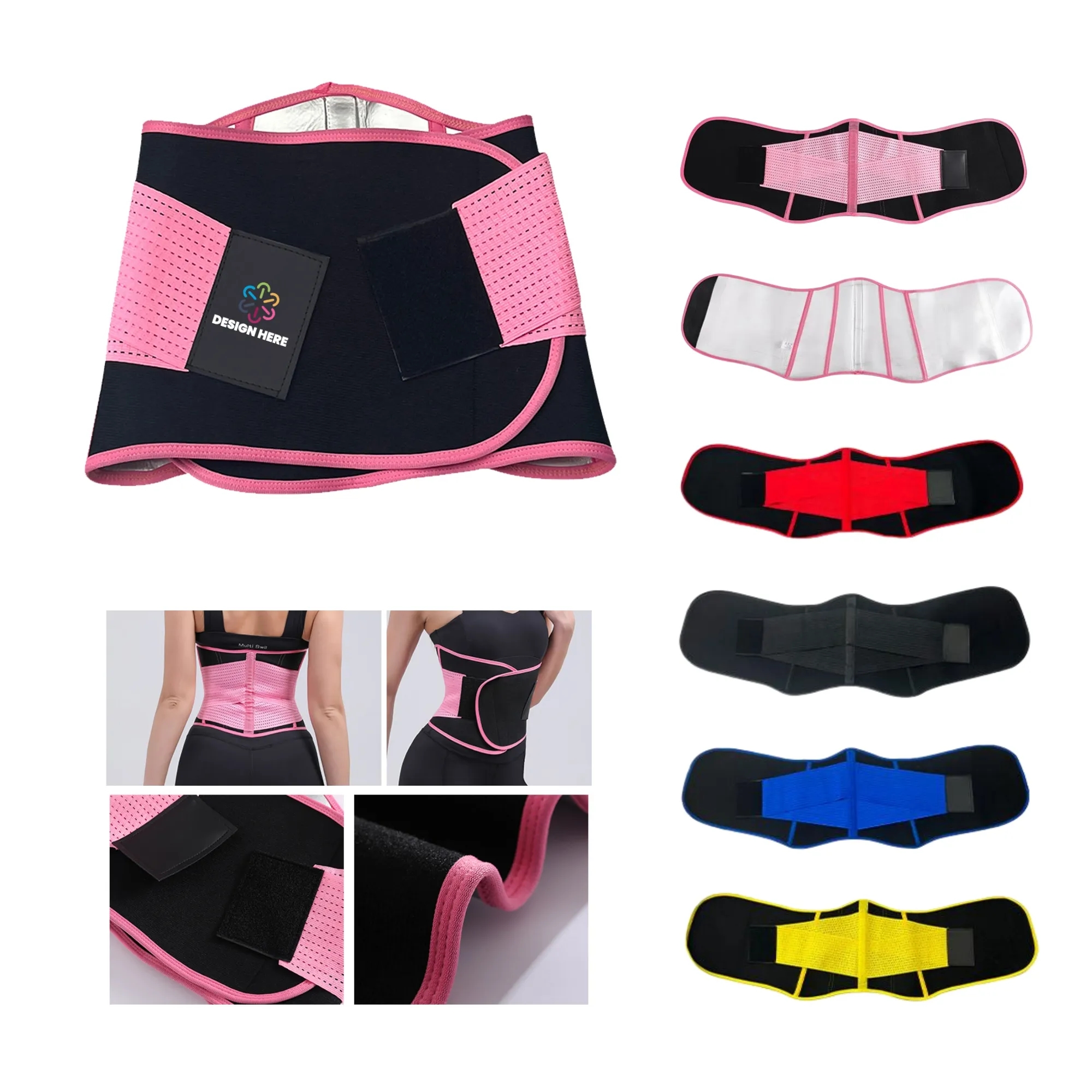 Sports Fitness Waist Training Belt