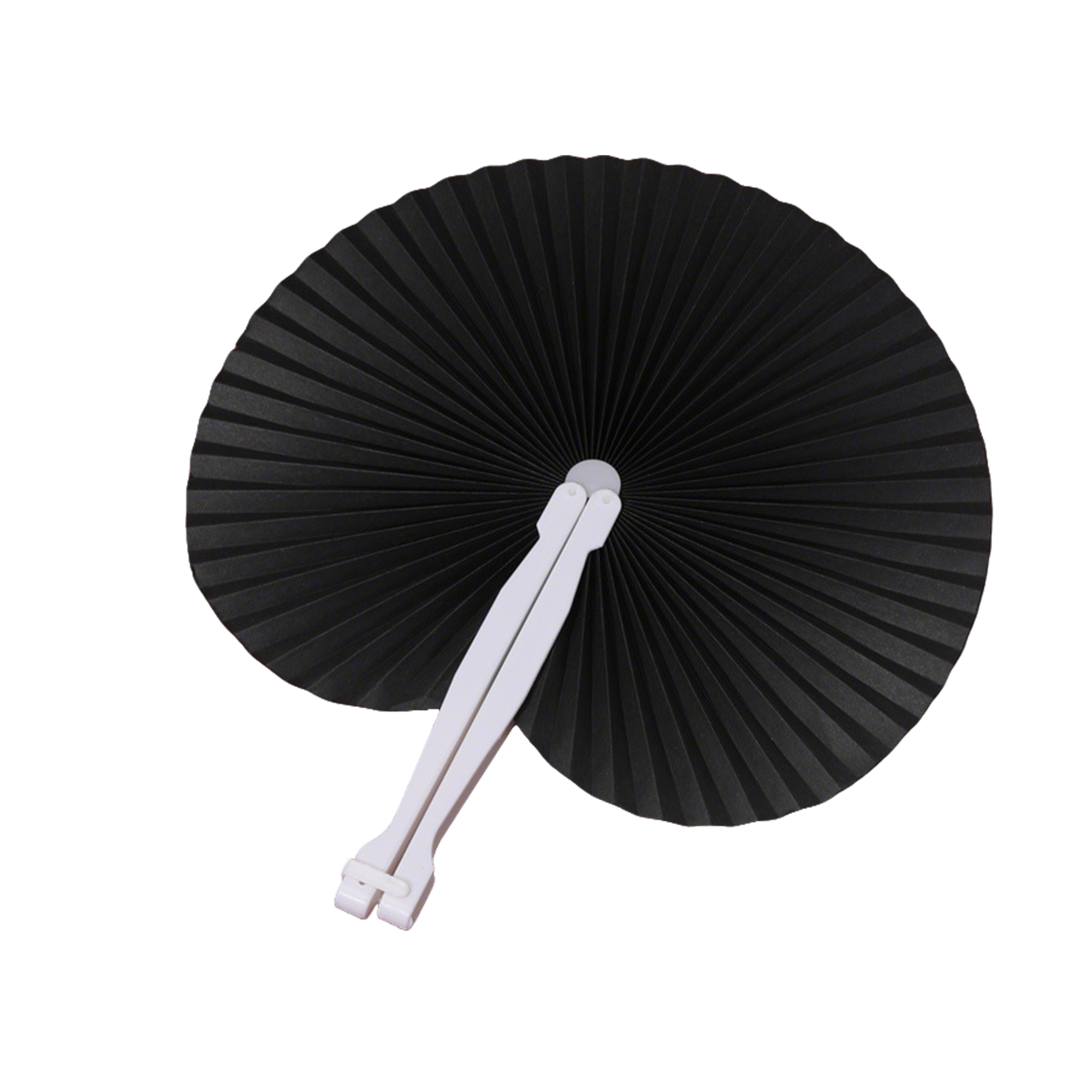 Colorful Plastic Folding Hand Fan 5.7" Length x 0.75" Width 8