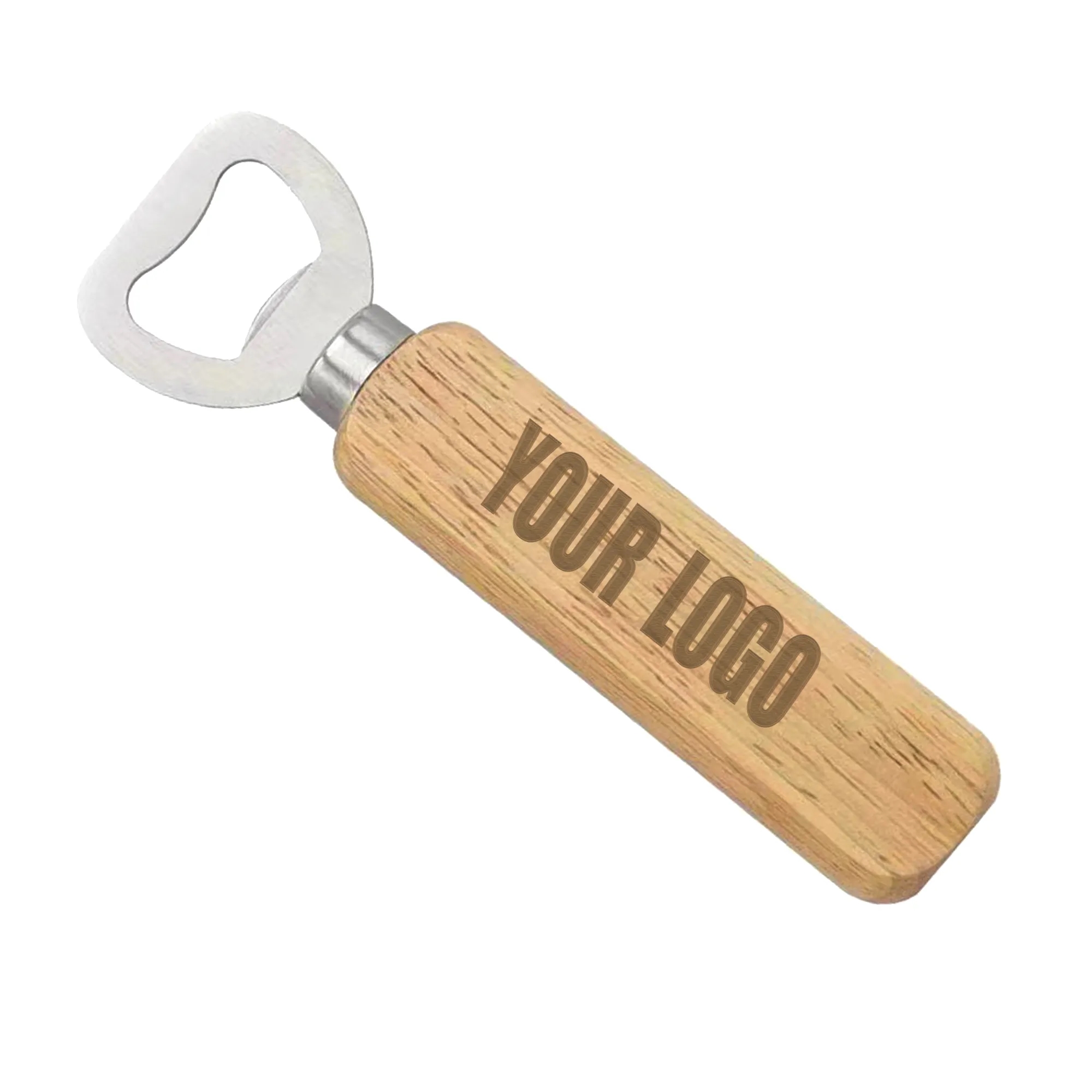 Wooden handle bottle Opener 1