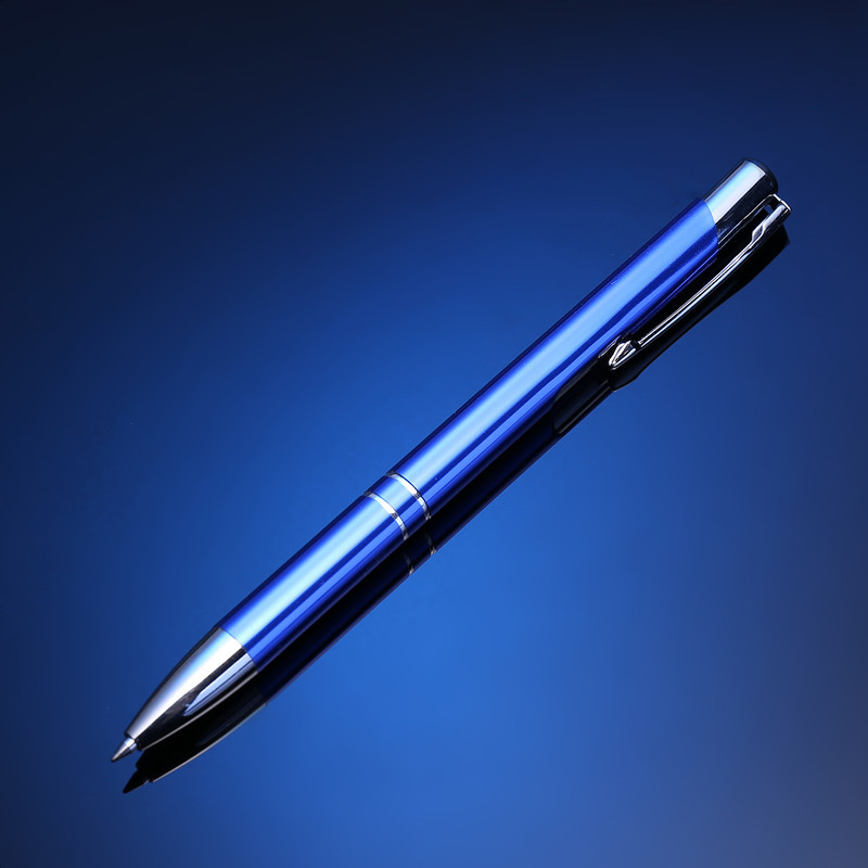 Metal Aluminum Pressing Ballpoint Pen Retractable Ballpoint Pen 1