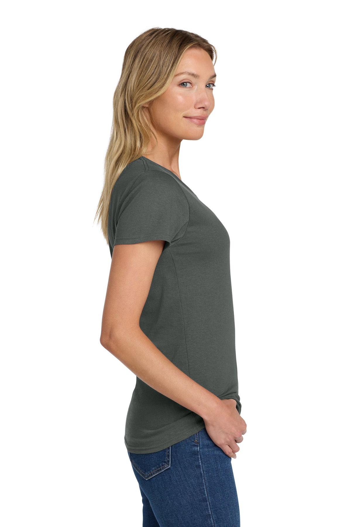 Gildan Women's Heavy Cotton 100% Cotton T-Shirt. 5000L 166
