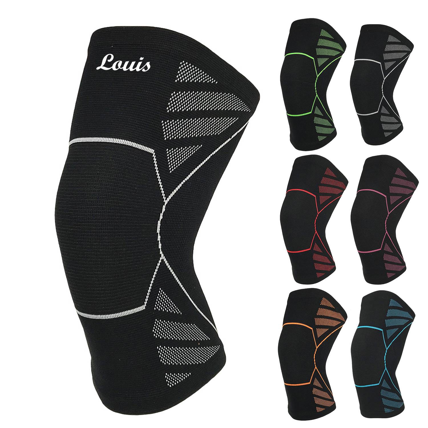 Nylon Running Fitness Sports Knee Brace 2