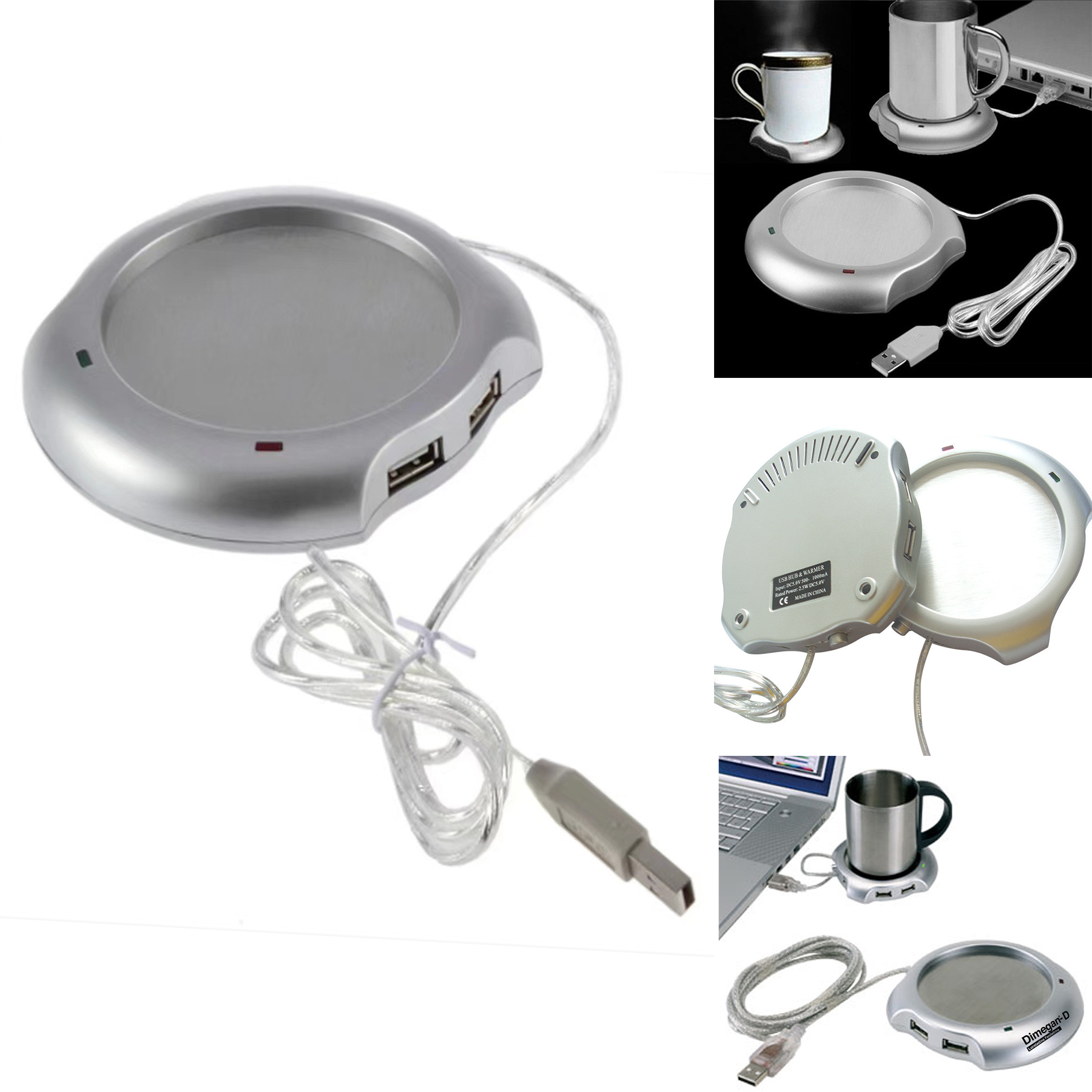 Coffee Mug Heater with 4 Hub 2