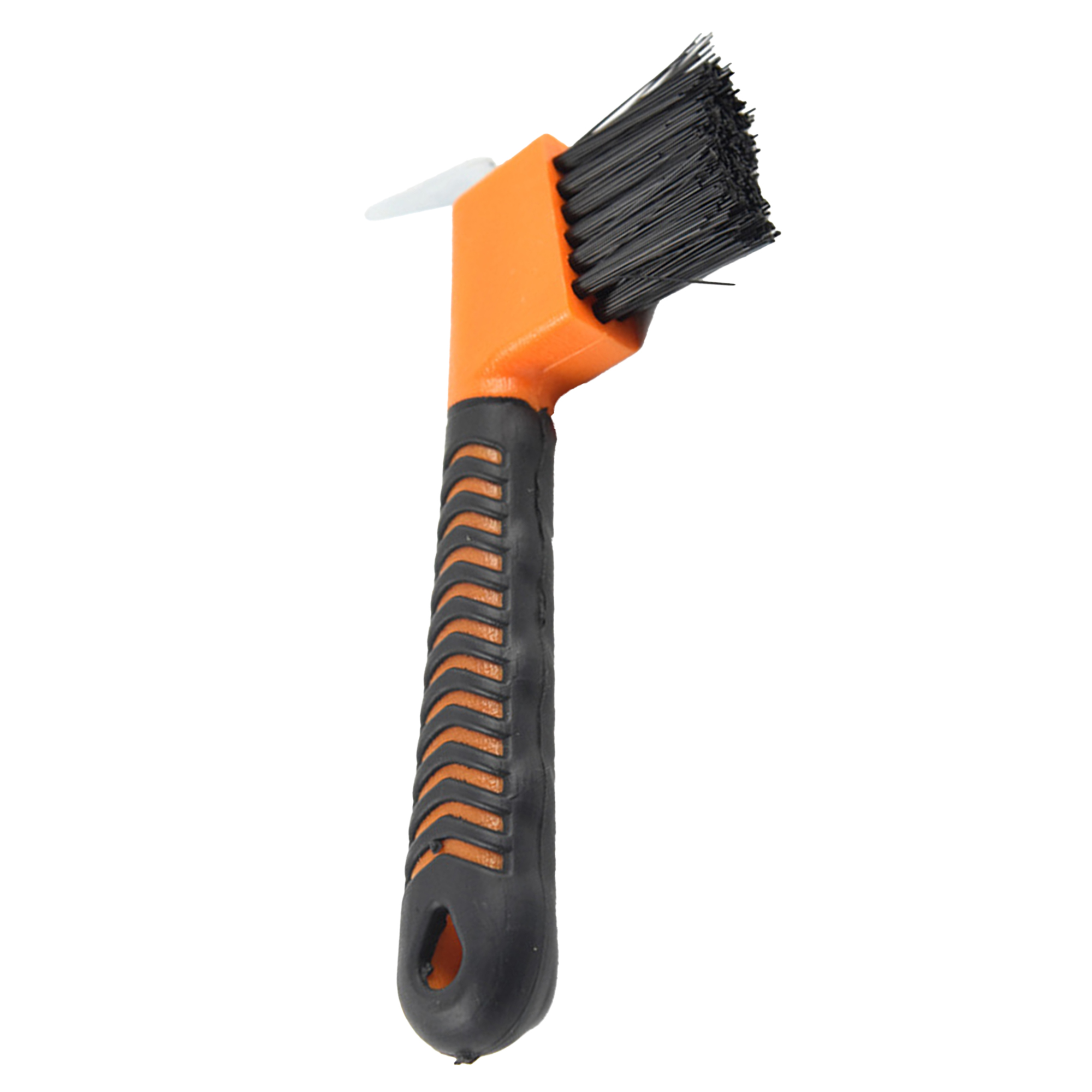 Grid-Wrapped Horse Hoof Brush 4
