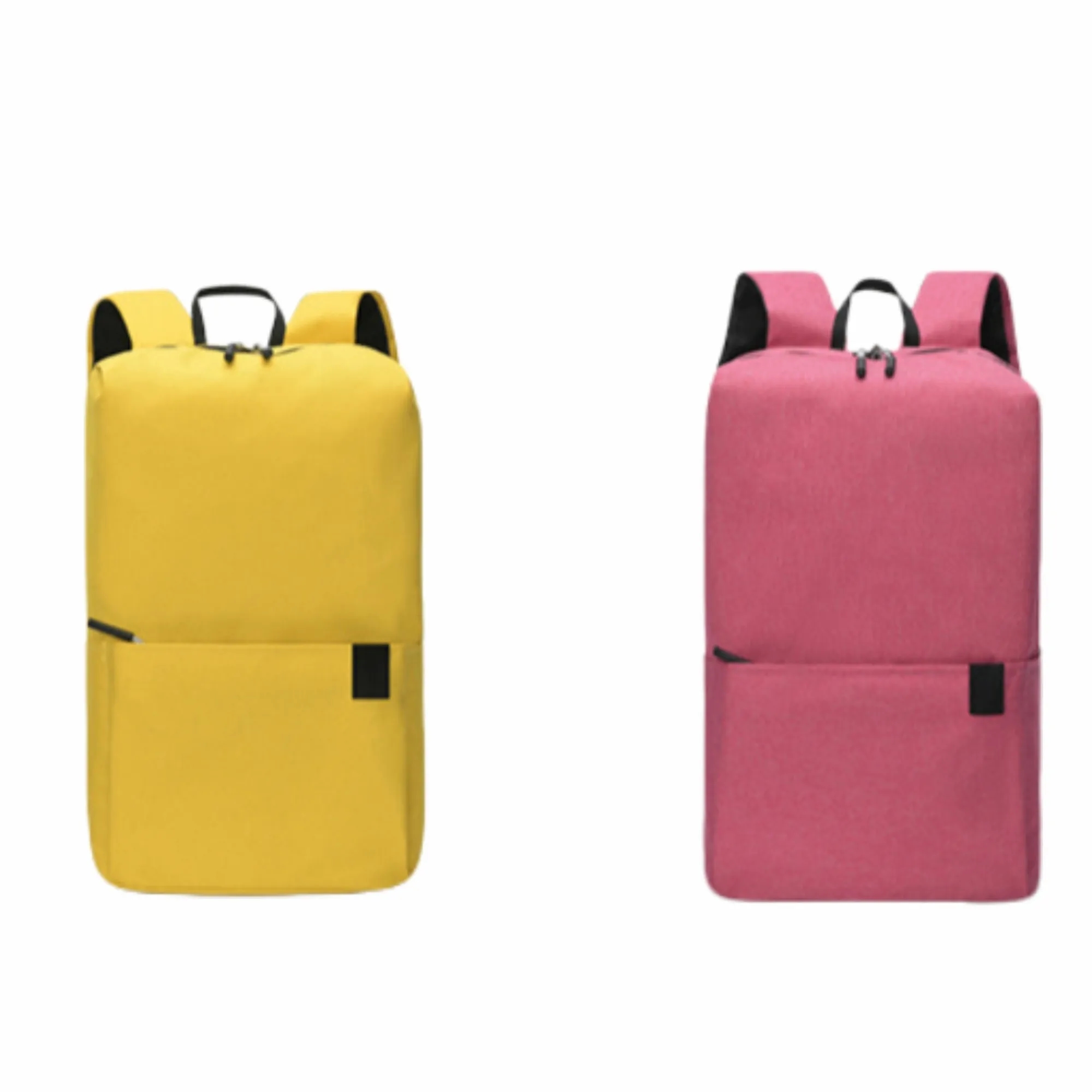Solid Color Backpack For Outdoor And Student Use 4