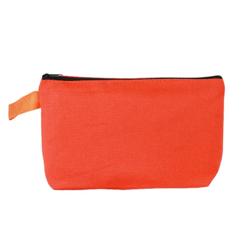 Canvas School Supplies and Makeup Bag 9