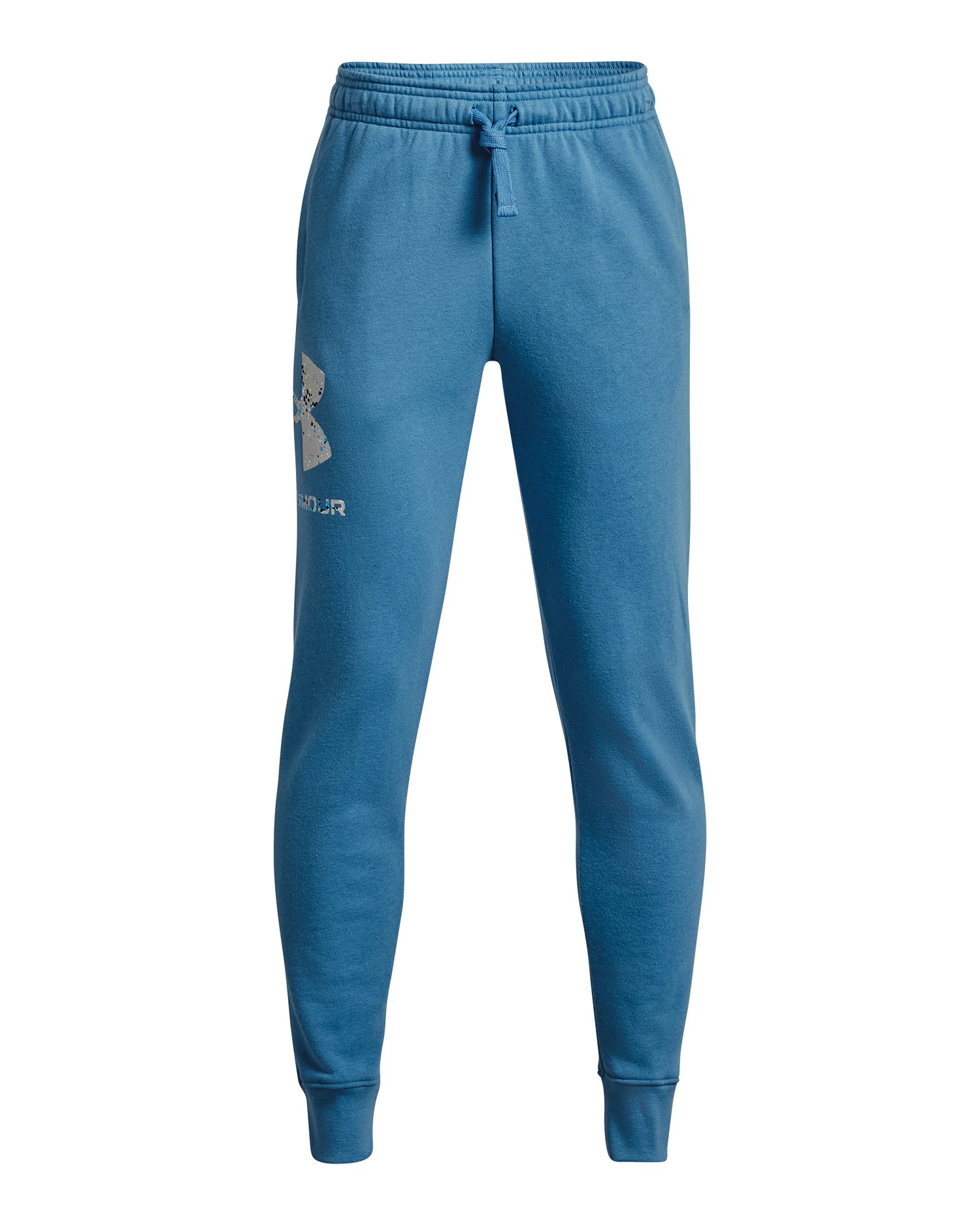 Boys' UA Rival Fleece Big Logo Fill Joggers 2