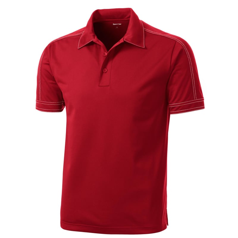 Sport-Tek Contrast Stitch Micropique Sport-Wick Polo. 5