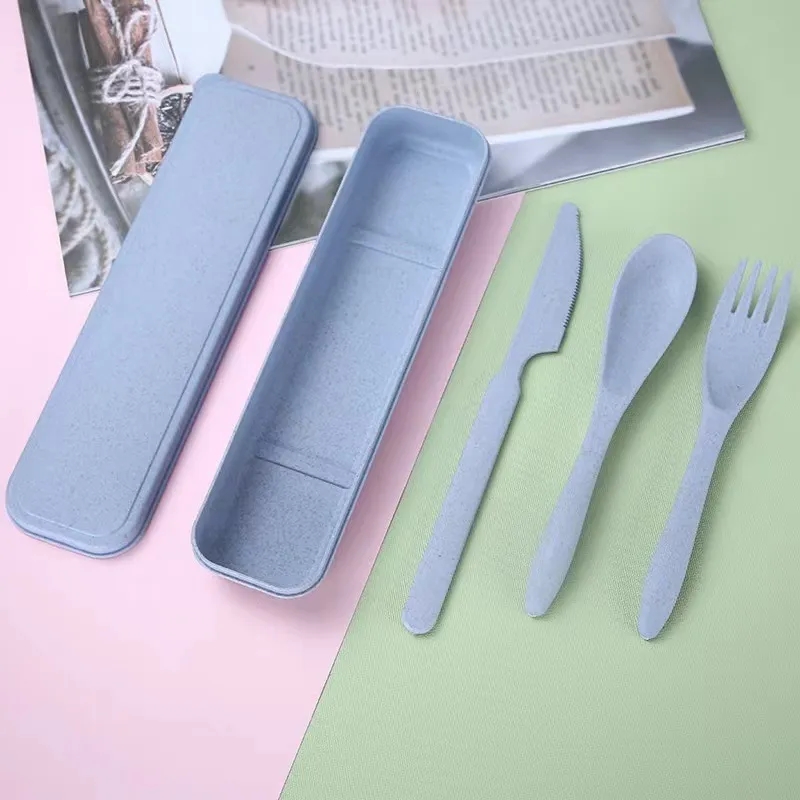 Portable Travel Utensils Set with Case 6