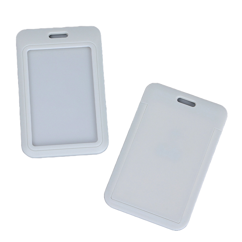 Sliding Plastic ID Card Holder 13