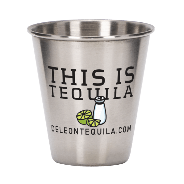 Pound One 2.5  oz Metal Shot Glass 8