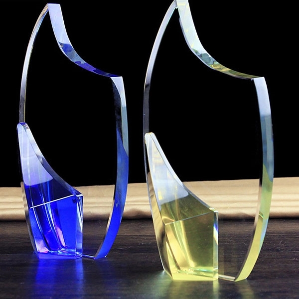 Blue Iceberg Crystal Corporate Award 6
