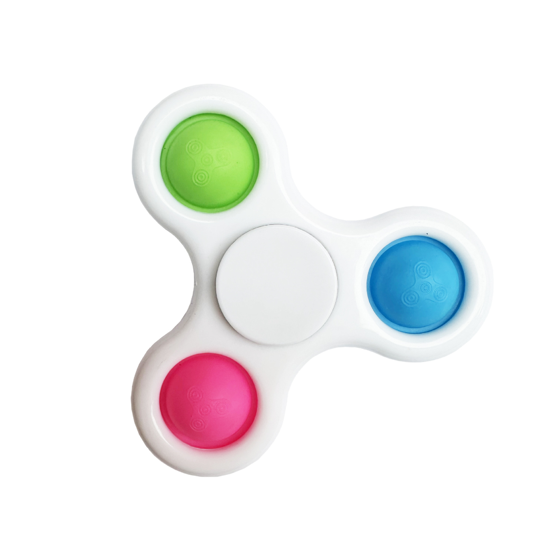 3 Bubbles Fidget Push Pop Spinner 5