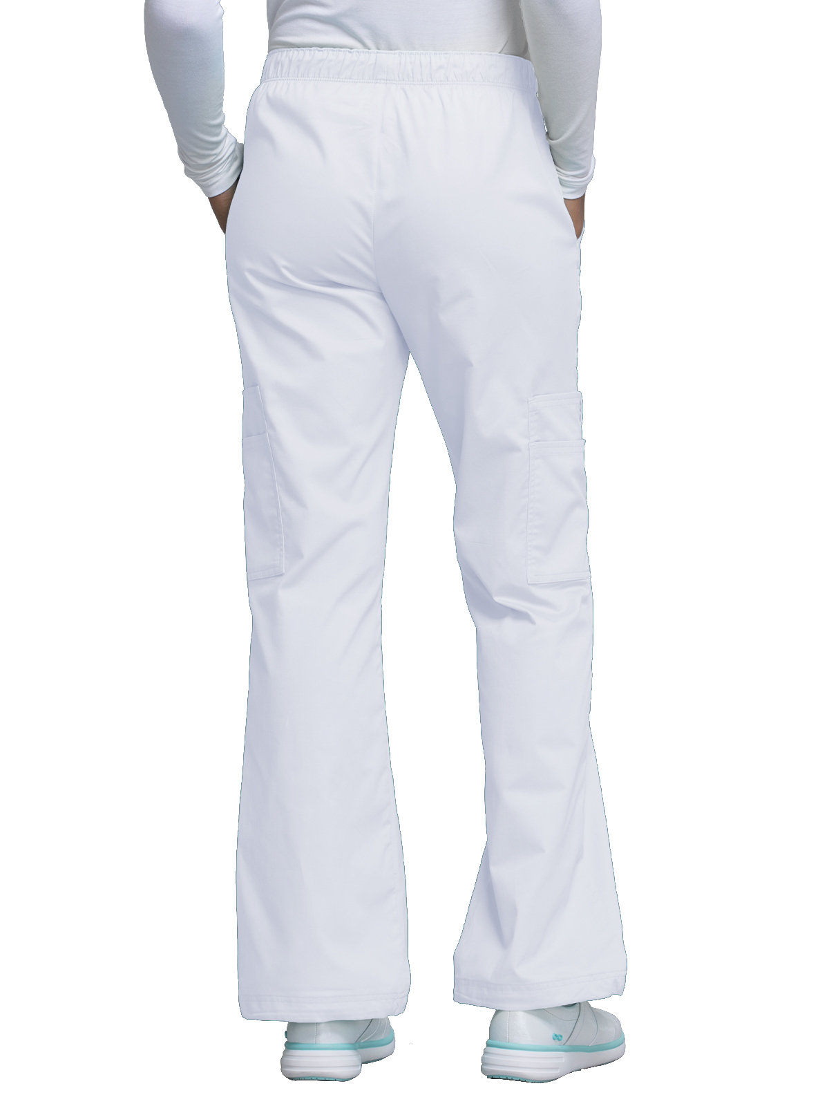 Cherokee - Workwear Core Stretch - Mid Rise Pull-On Cargo Pant 1