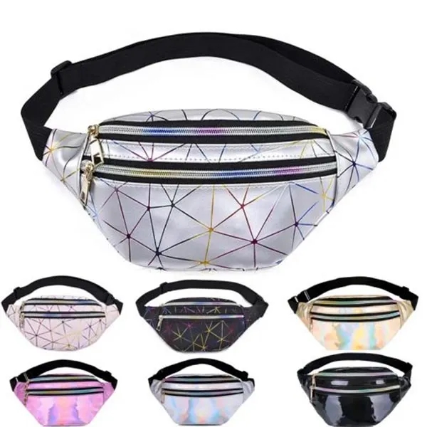 Stylish Custom Geometric Design Fanny Pack 1