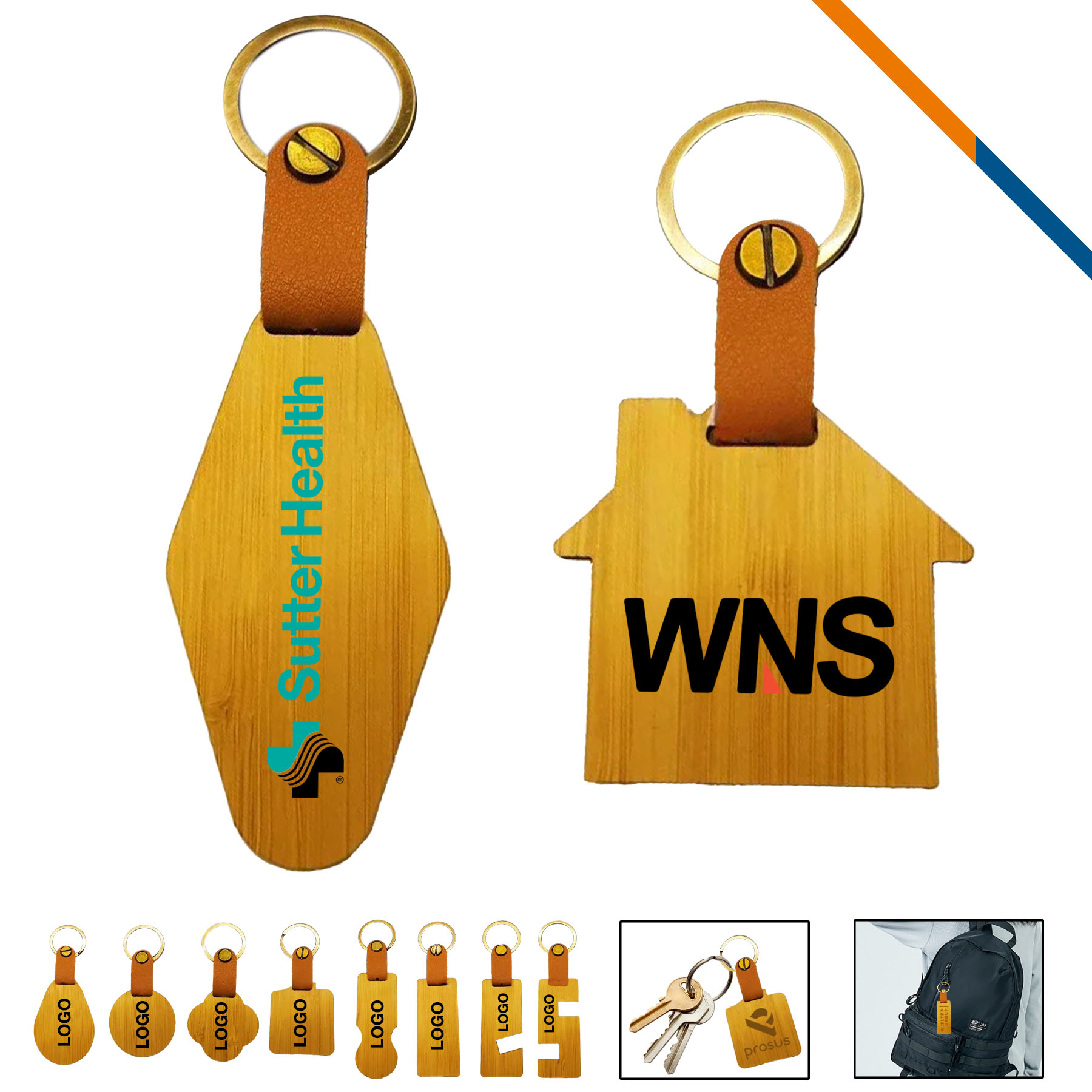 Celcia Bamboo Keychain 2