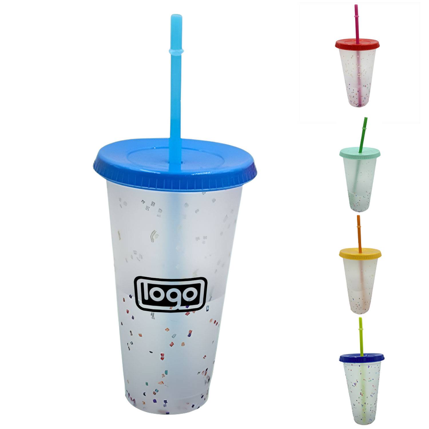 25oz PP Full Color Printing Tumbler Color-changing Cup 14