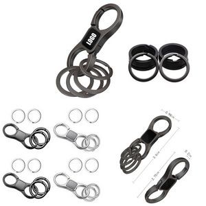 Quick Release Key Chains With 4 Key Rings 3